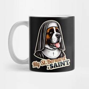 Saint Bernard Nun Mug